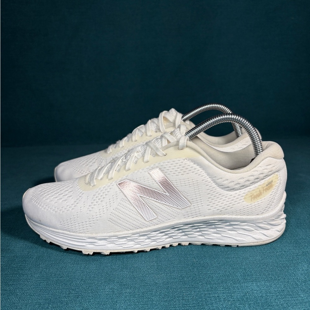 New Balance White Athletic Shoes